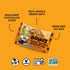 (30 Bobo's Peanut Butter Chocolate Chip Oat Bites, Simple Ingredients, Whole Grain Oats, Plant Based, Non-GMO, Gluten
