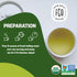 FGO Organic Moroccan Mint Green Tea, 100 Count, Eco-Conscious Tea Bags, Resealable Bag (Pack of 1)