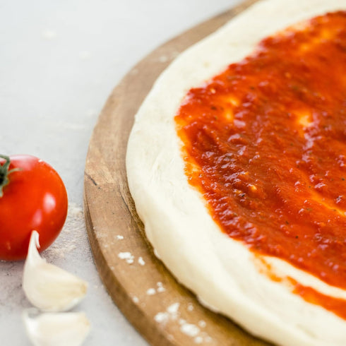 16 Oz (Pack 4) Fiorella's Premium Pizza Sauce Made with Fresh Ingredients - Seed Oil Free, No Sugar Added, Vegan