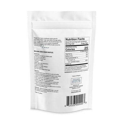(2 Pack) Lars' Own Belgian Pearl Sugar