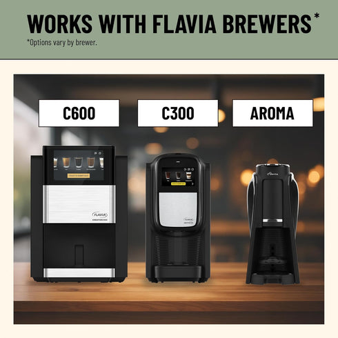 Freshpacks 38) Flavia Lavazza Dolcevita Classico Coffee works only with Flavia Brewers, Medium Roast (Case