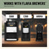 Freshpacks 40) Flavia Alterra French Vanilla Coffee works only with Flavia Brewers, Light Roast (Case