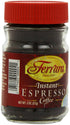 2-Ounce (Pack 6) Ferrara Instant Espresso Coffee, Glass Jars