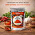 45 Rudca Food Dry Adjika Traditional Georgian Spice Blend, Aromatic Savory Seasoning Powder, Garlic Herb Mix, g