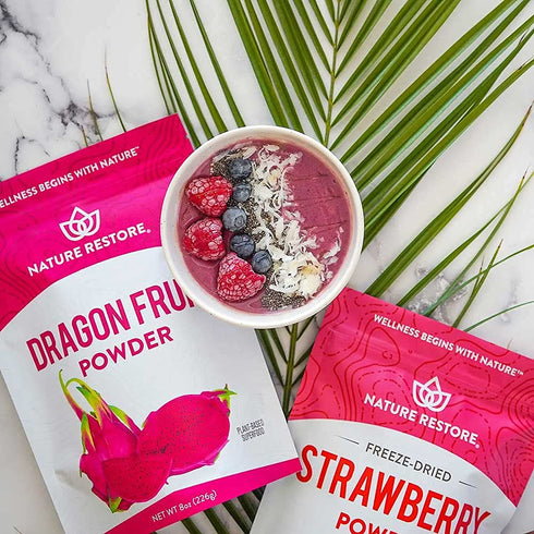 Pink Pitaya Powder, 8 Ounces, Non-GMO, Gluten Free, Vegan, Locally Packaged in California