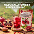 Set 2x1.1 Lb Gya Tea Co Pomegranate Powder & Ginger Power - Freeze-Dried Fruit & Root Blend - USDA Certified, No Sugar