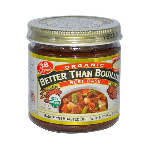 Better Than Bouillon Organic Roasted Beef Base, Makes 38 Cups of Broth,