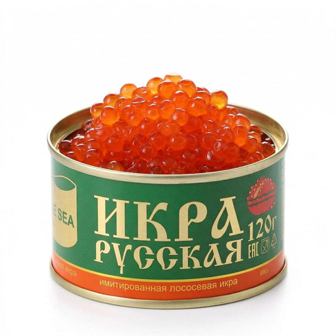 FLKMY Premium Red Salmon Caviar Handcrafted In Traditional Style, Velvety Smooth Texture, Exceptionally