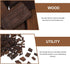 1Pack PRETYZOOM Heavy Oak Chips for Home Brewing Wine Enhance Wine Making Accessory for DIY Enthusiasts Chips