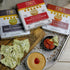 Pack 6-10 Count (3.53oz 100gm) Pride Of India | Tomato Papadum, of Box - | Protein Fiber & Iron Rich, Gluten-Free Vegan