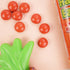 Pack 3 Needzo Plastic Carrot Filled with Orange Easter Chocolatey Pieces, Crunchy Shell Candy Coated Chocolatey