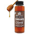 HONEY FEAST Organic Cinnamon Honey - Raw and Cold Packed - 12