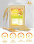 8 oz (227g), 100% Nice Witchs Rice Bran Powder Pure Raw Rice Bran, Edible & Multi-Purpose, For Smoothies, Baking