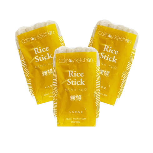 CATHAY KITCHEN Cathy Kitchen 5mm Large Rice Stick Noodles, Gluten-Free, Non-GMO, For Pad Thai