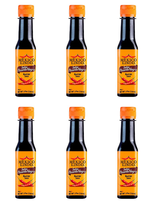 Mexico Lindo Picante Negra Hot Sauce | Light & Spicy | 8,400