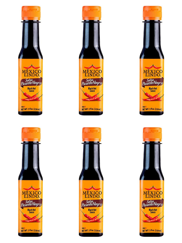 Mexico Lindo Picante Negra Hot Sauce | Light & Spicy | 8,400