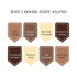 20 60% 7 oz Andy Anand Praline-Filled Chocolate Eggs Gift Box - Pieces, Cacao European Chocolate with Creamy Hazelnut