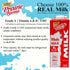 Prairie Farms Dairy 1 (1 Pack) Prairie Farms Whole Milk, Shelf Stable, Boxed & Ultra Pasteurized (UHT), Vitamin D White