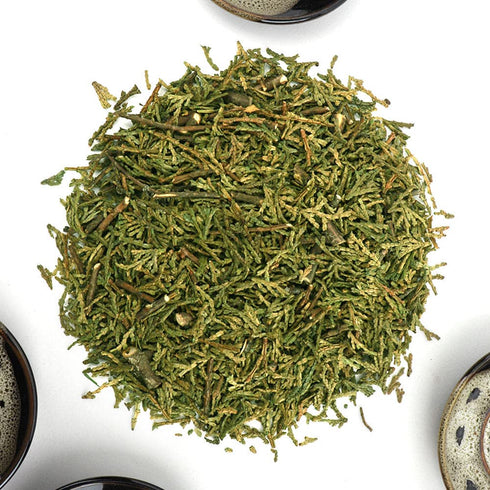 PALPLUS -10.58 (300g) Organic Natural Pure Hinoki Cypress(Japanese Cypress) Cypress Leaves & Stems,Leaf Dried Bulk
