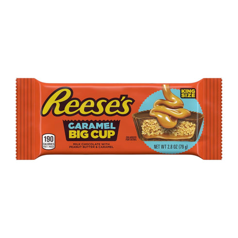REESE'S Big Cup with Caramel Milk Chocolate King Size Peanut Butter Cups