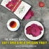 5.29 Oz (150g) SOFT DRIED RED DRAGON FRUIT VIETFARMFOOD: Convection dried fruit, pure natural sweetness without sugar