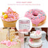 HomeHere 7g Edible Luster Dust Food-Grade Glitter for Cake Decorating, Light Pink Sprinkle Glitter for Desserts
