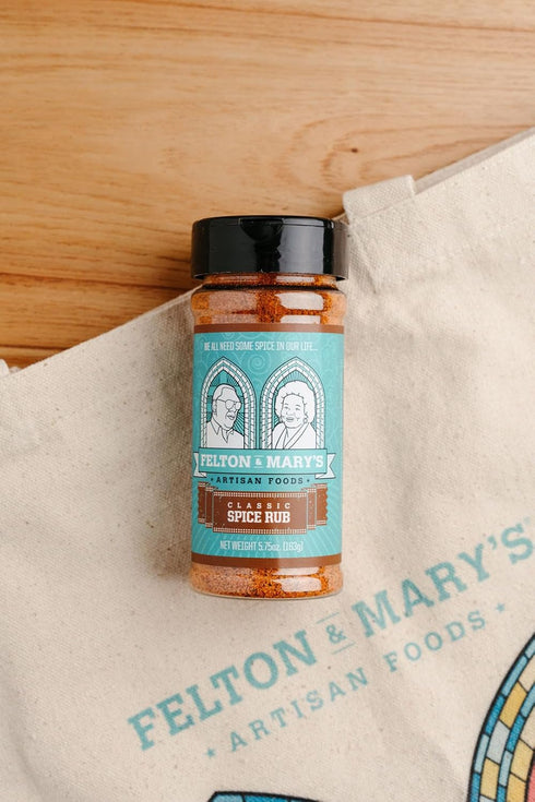 Felton & Mary's Classic Spice Rub, 5.75 oz - Amazing Seasoning for Chicken, Pork, Beef, Fish, Egg, and Vegetables