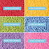 6 Set 2.75 Sweets Indeed Dye Free Rainbow Nonpareils Cell Decorative Sprinkles for Baking & Decorating Cupcakes