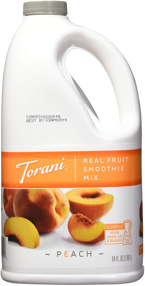 Peach Flavor Real Fruit Smoothie Mix