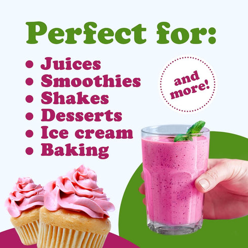 2 Food to Live Organic Cherry Juice Powder, Pounds Non-GMO, Raw, Kosher, Vegan Superfood, Bulk, Rich in Antioxidants