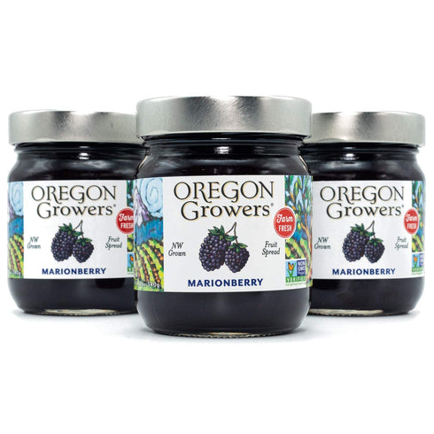 Oregon Growers Marionberry Fruit Spread - Marionberry Jam Made In Oregon, Blackberry