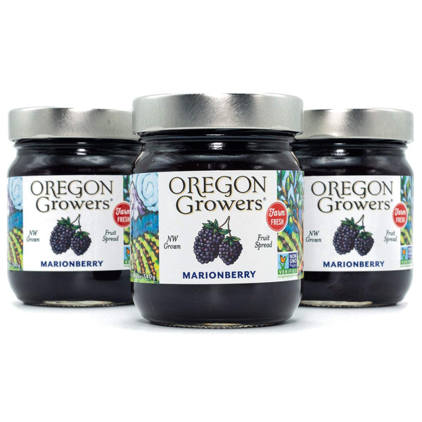 Oregon Growers Marionberry Fruit Spread - Marionberry Jam Made In Oregon, Blackberry