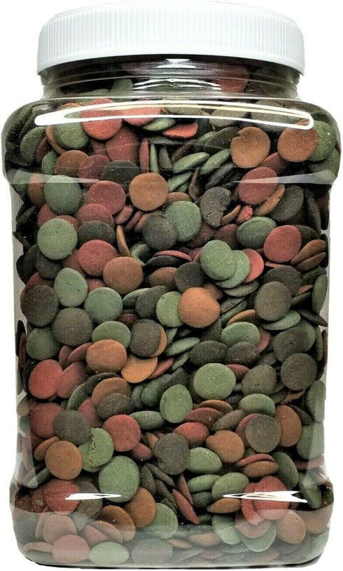 Aquatic Foods Inc. 4-Type 12mm 1/2'' 6-Type 10-Type Fish...2-lb Ultra Mix of - Wafers, Spirulina-Algae Worm Shrimp