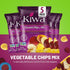 5-Pack 5.25oz (5 Count) Kiwa Vegetable Chips Mix Gluten-Free, Vegan, Kosher, Non-GMO Snack Made with Cassava, Parsnip