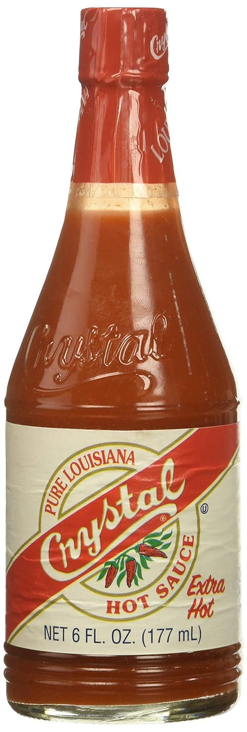 Crystal Hot Sauce Extra Hot 6.0 OZ (Pack of 2)