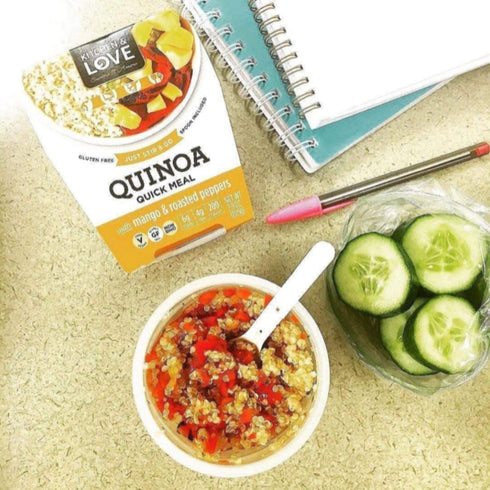 6-Pack) Quinoa Quick Cups (Mango & Roasted Peppers