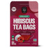 FGO Organic Hibiscus Tea - 100 Count, Eco-Conscious Tea Bags, Caffeine Free