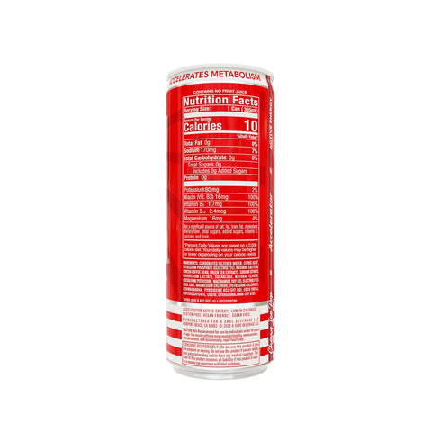 12 oz A SHOC Accelerator Cherry Ice Pop Energy Drink, fl can