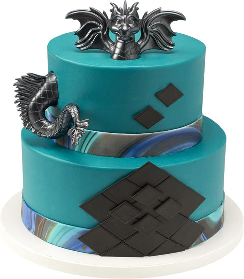 Decopac Dragon Creations Cake Topper - Cake Decorations, Gray