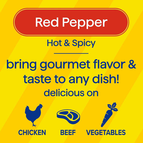4.7oz Morton Gourmet Flavored Salt Red Pepper