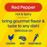 4.7oz Morton Gourmet Flavored Salt Red Pepper