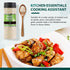 105g (3.7oz), Soeos Garlic Powder, Garlic Powder Seasoning, Additive Free, Non-GMO, Garlic Seasoning for Flavor
