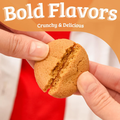0g (Pack 8) Mi-Del Ginger Flavored Snaps - Crunchy Ginger Cookies - Swedish Ginger Snaps Cookies Old Fashioned