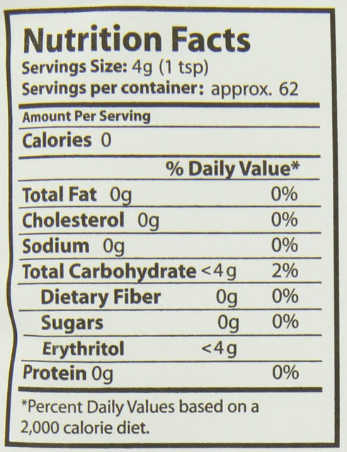 1.5-Pound (Pack 2) Zsweet All Natural Zero Calorie Sweetener, Pouches