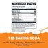 Nutricost Pantry Baking Soda (1 LB) - For Baking, Cleaning, Deodorizing, and More