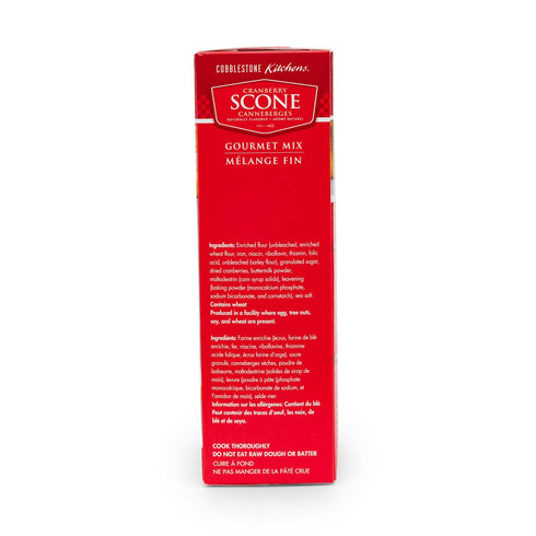 Cobblestone Kitchens 15 oz. Cranberry Scone Mix | Box