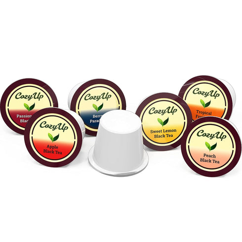 Cozy Pack, 36 Count, Up Iced Sweet Fruit Black Tea K-Cup Variety Guilt-Free Zero Calorie Sweetness - Compatible