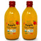 Food To Live Organic Apple Cider Vinegar with Ginger and Turmeric, 500