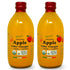 Food To Live Organic Apple Cider Vinegar with Ginger and Turmeric, 500