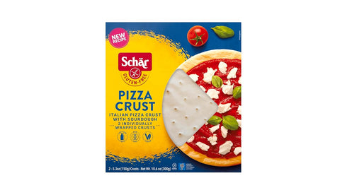 Schaer Gluten-Free Pizza Crusts, 4-Pack Pre-Baked, Crispy & Tender, Perfect for Custom